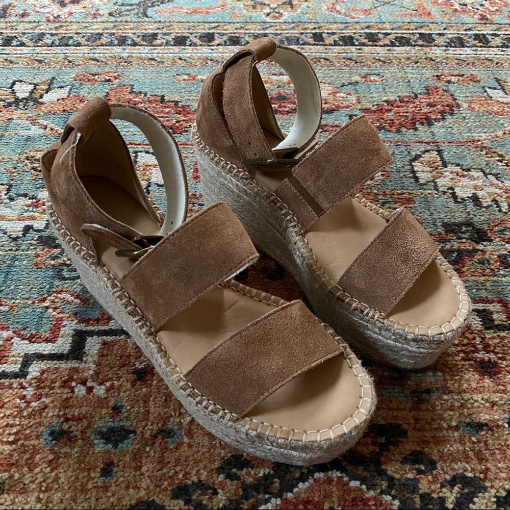 NWOT Soludos Palma Platform Sz 6
